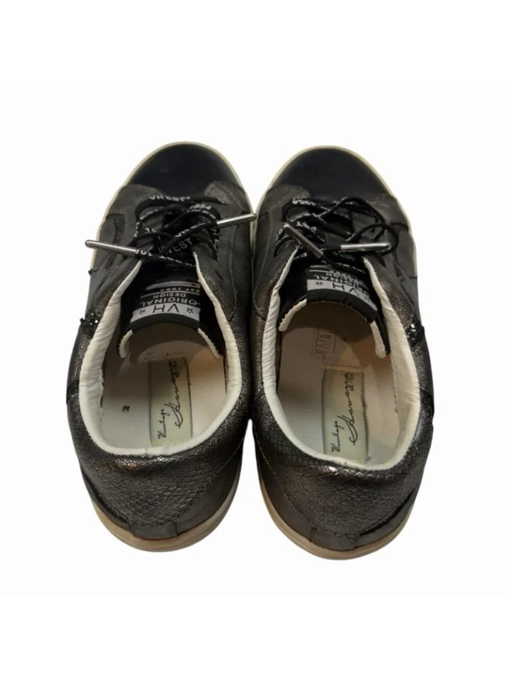 Vintage Havana Sneakers Size 7 Distressed Retro Trainers Shoes Sparkle